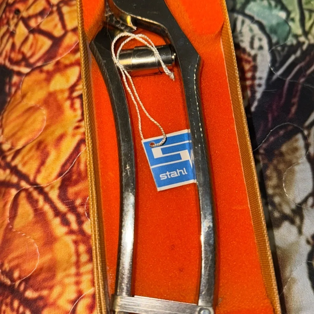 Stahl Stainless Steel German Fruit/Poultry Sheers/Scissors with Original Box